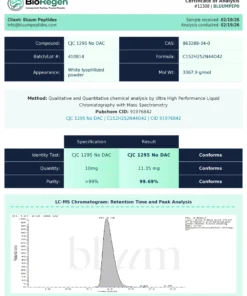 CJC-1295 No DAC Coa