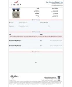 Thymosin Alpha-1 5mg COA