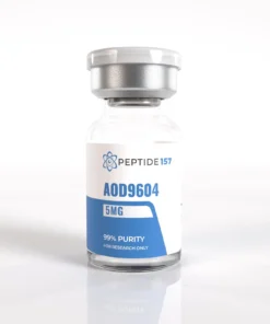 Buy Buy AOD-9604 5mg research peptide vial by Peptide157