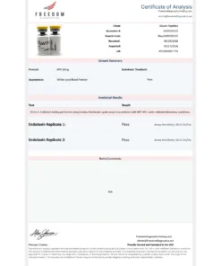 KPV 10mg COA