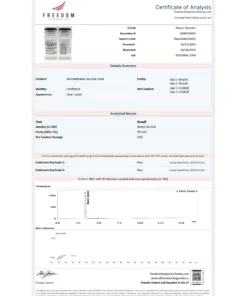 Reconstitution Solution 10ml COA