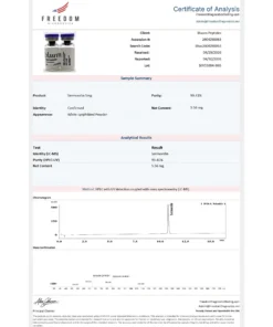 Sermorelin 5mg COA
