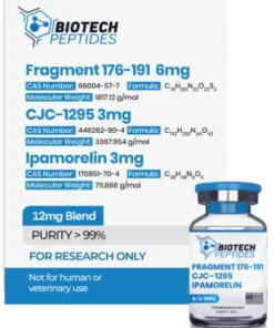 Buy Fragment 176-191 & CJC-1295 & Ipamorelin Blend (12mg)