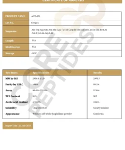 ACE-031 – 1MG COA